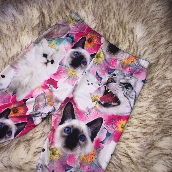 Cat print Leggings - Picture 5 of 5